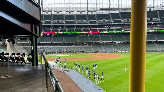 Pirates vs. Brewers, 7:40 p.m. Eastern taken in Milwaukee. Photo by DKPS
